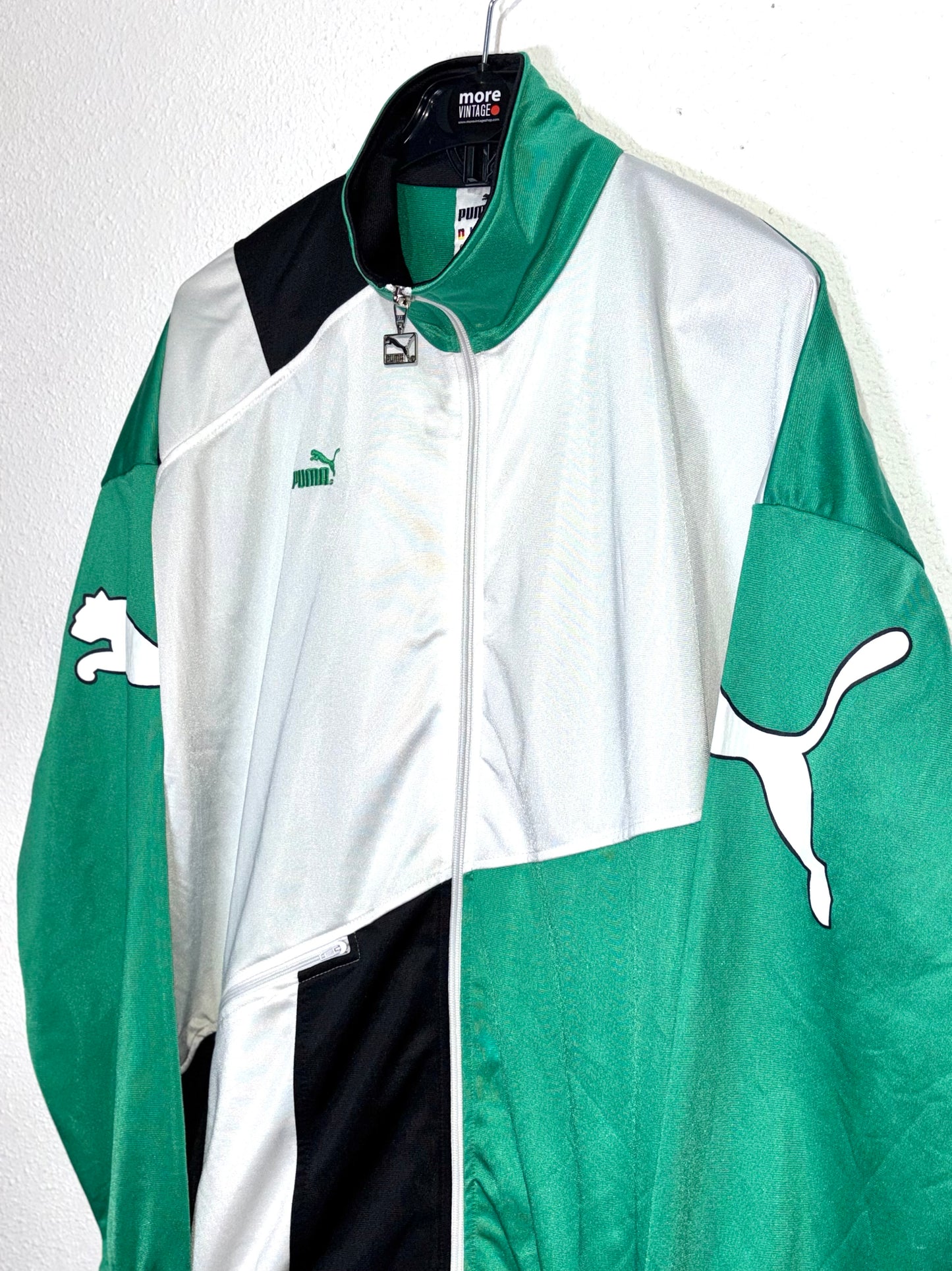 Chaqueta Puma Vintage Green/White