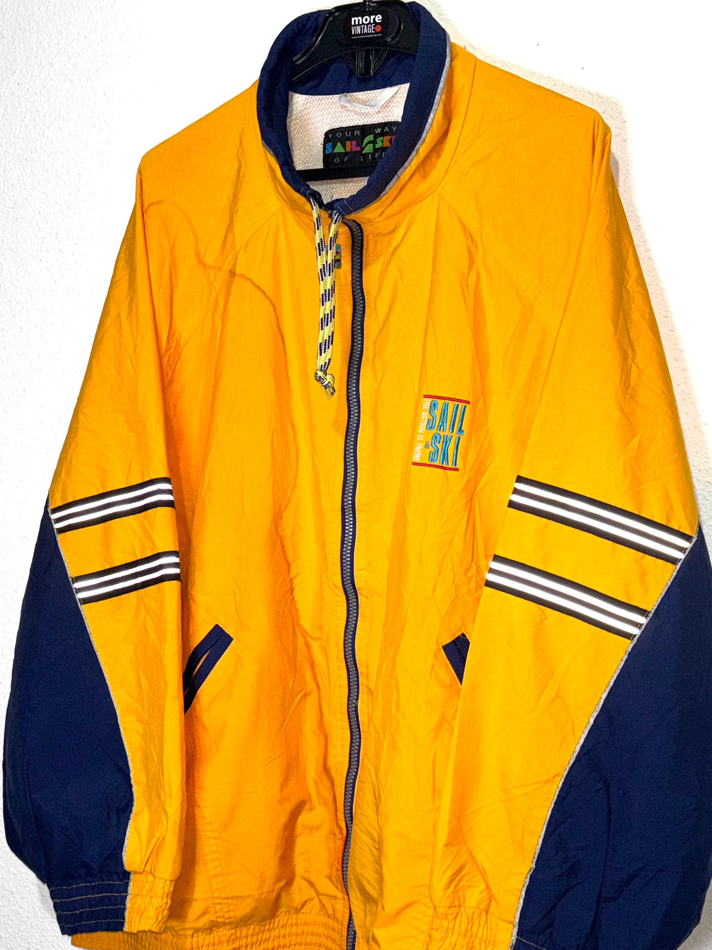 Chaqueta vintage Sail & Ski Yellow