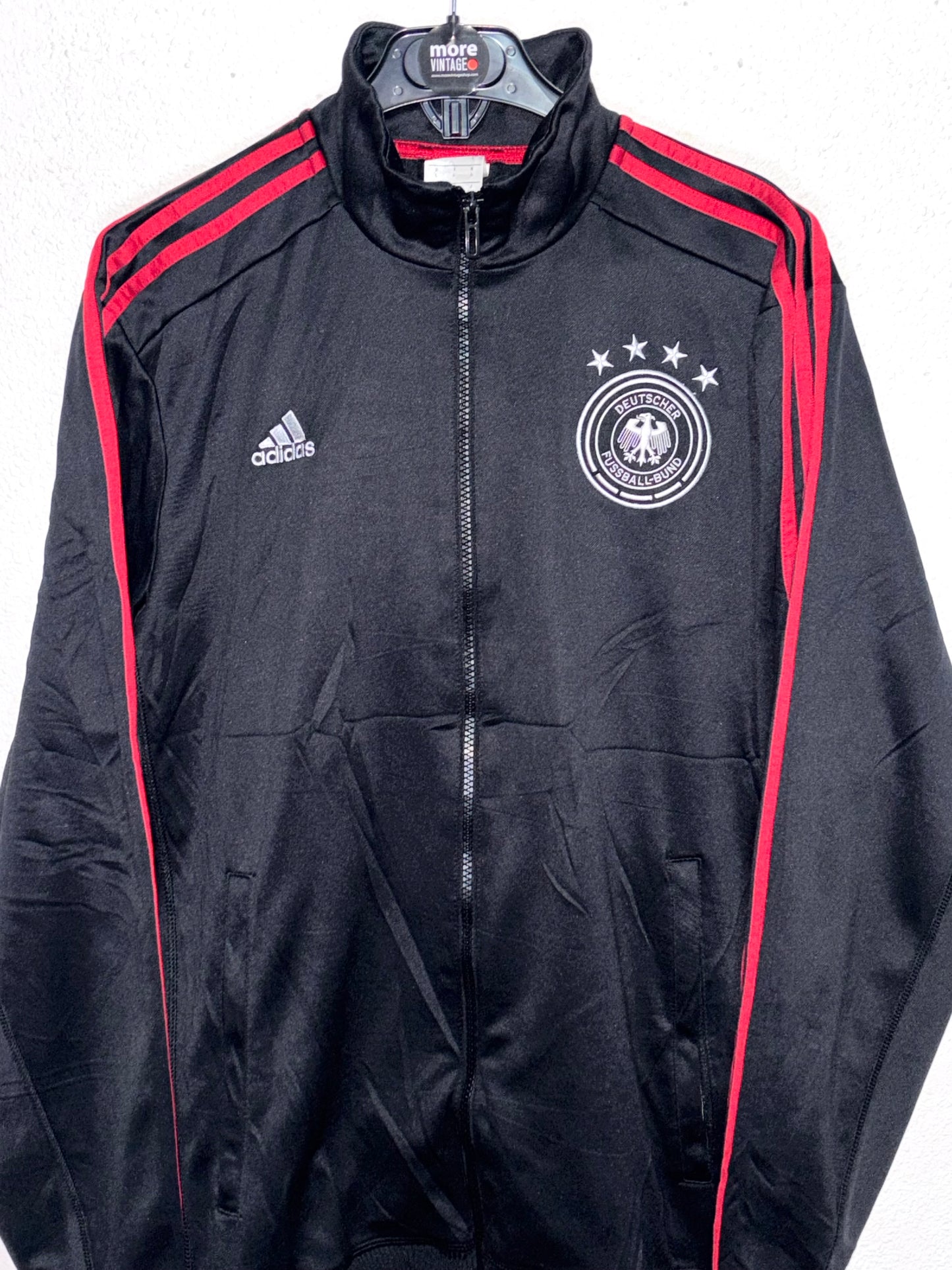 Chaqueta Fútbol Retro Alemania Black