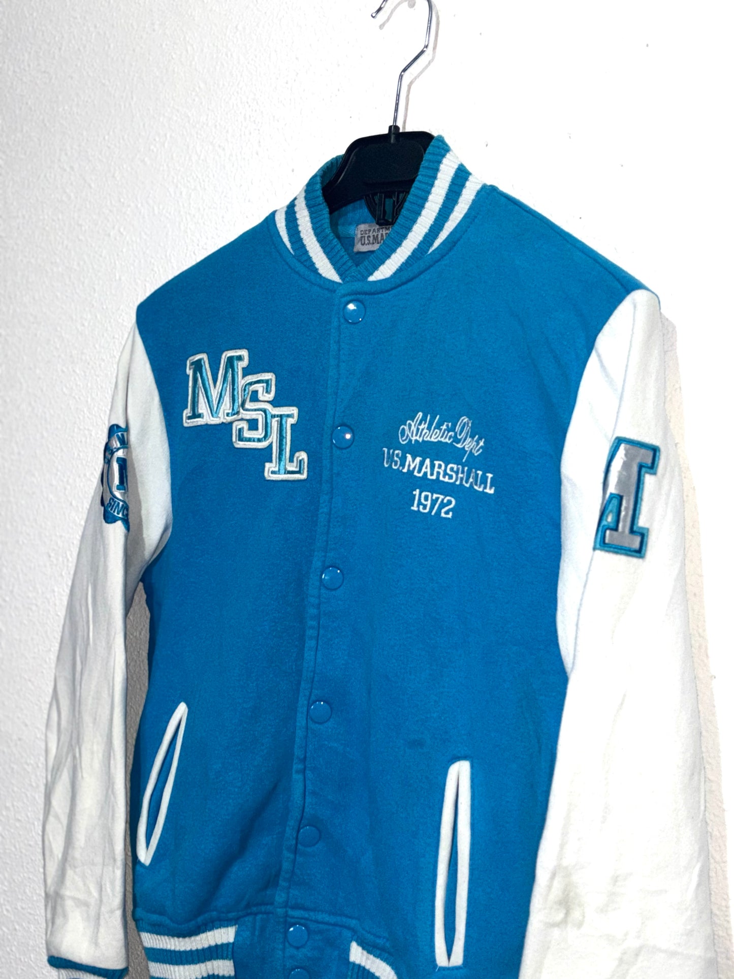 Sudadera U.S Marshall Youth Blue/White