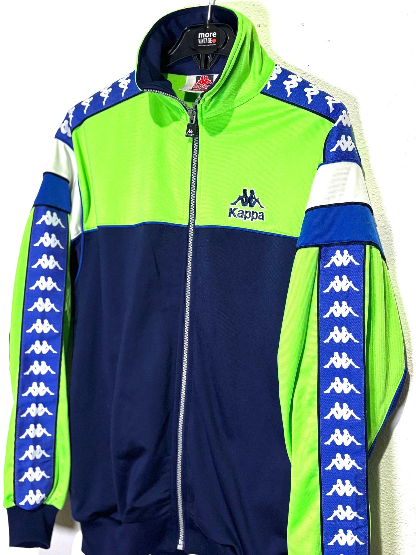 Chaqueta Kappa Retro Neon Green