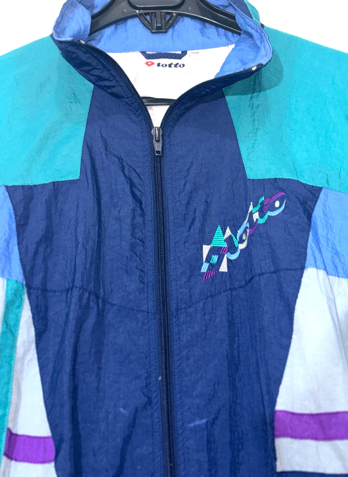 Chaqueta Vintage Lotto Blue