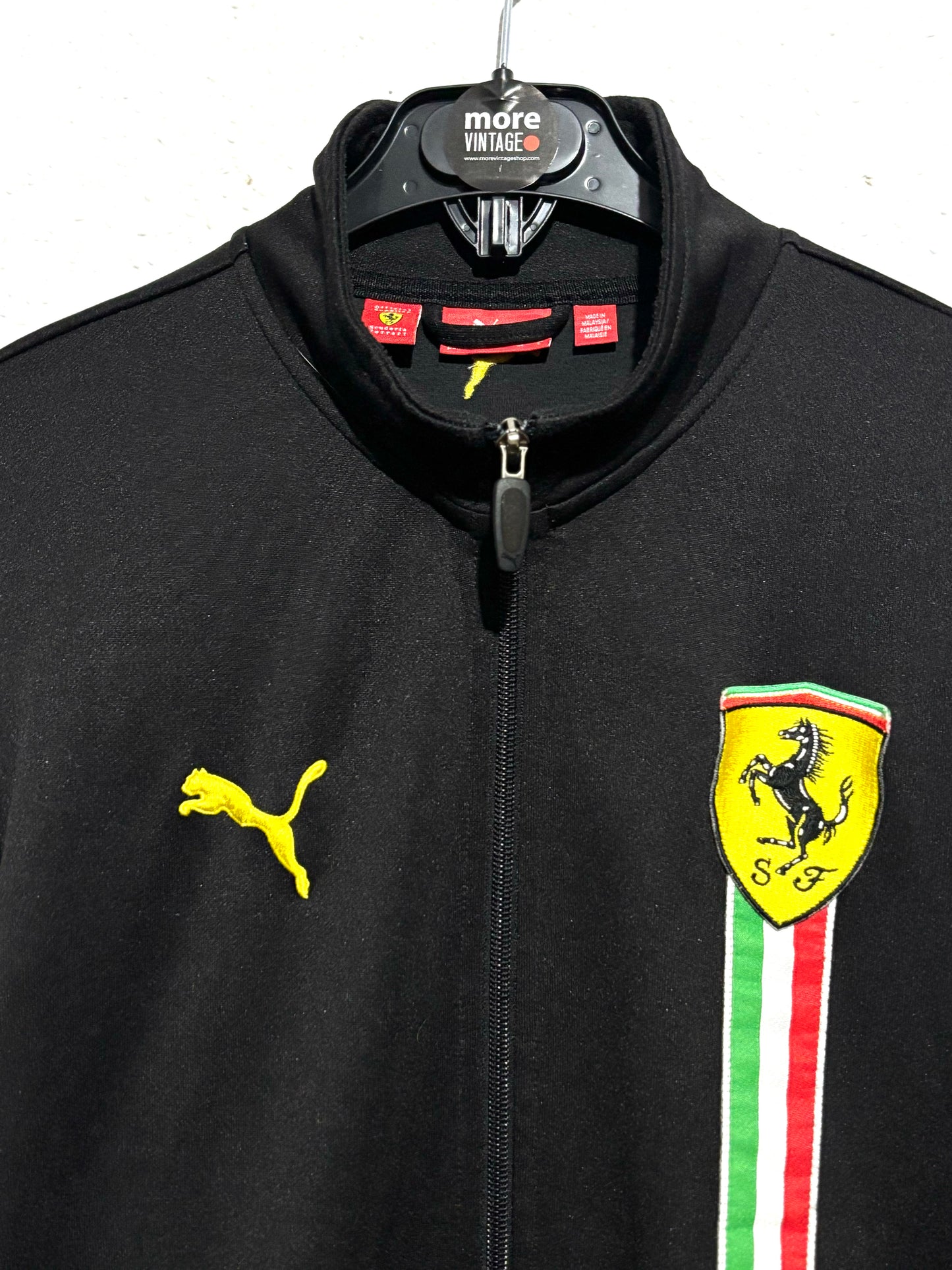 Sudadera Puma Vintage Ferrari Black