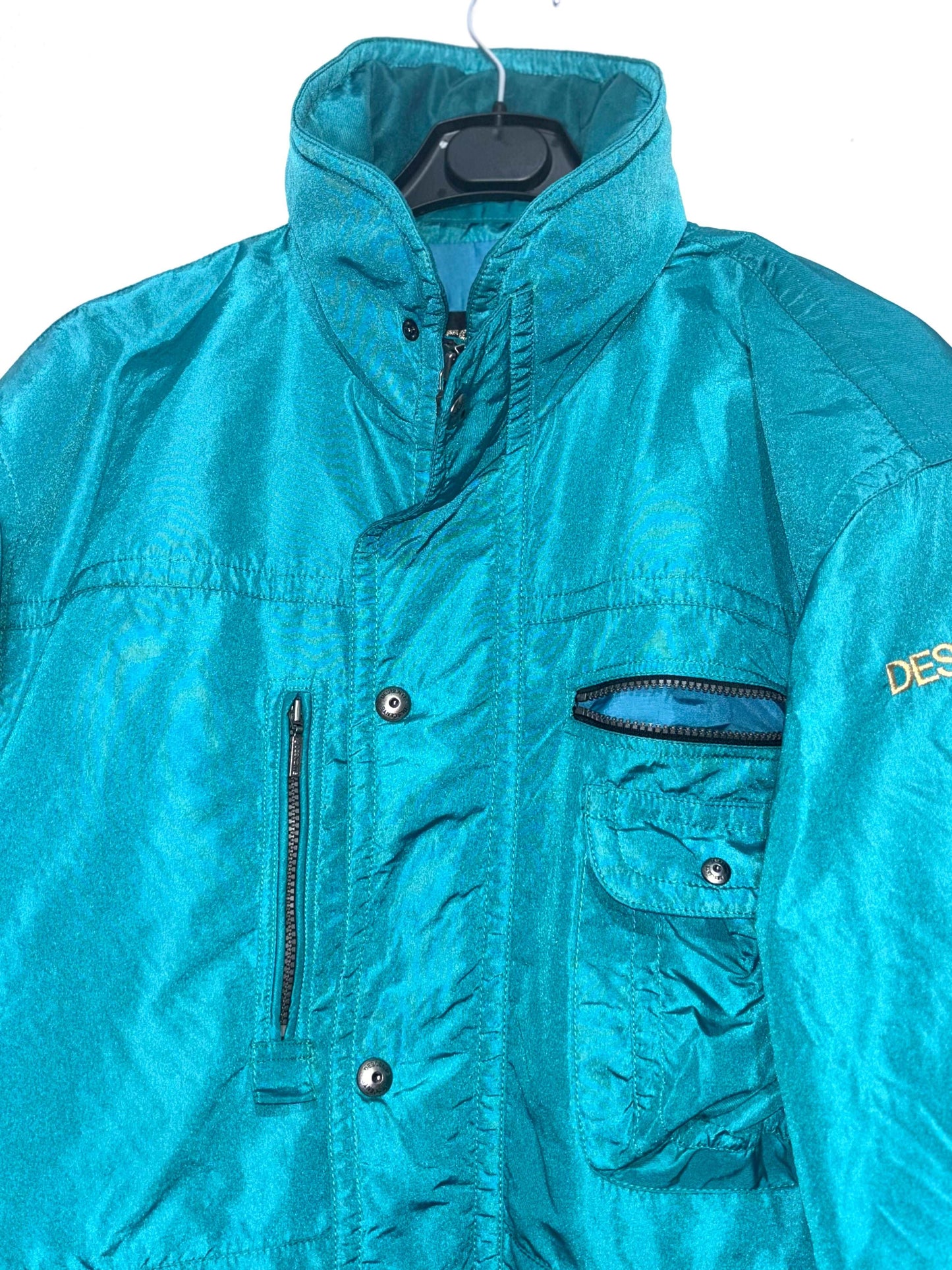 Abrigo Vintage Descente ski Blue